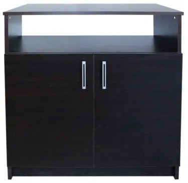 Comoda Soft 2 usi, wenge, 75 x 87 x 39 cm
