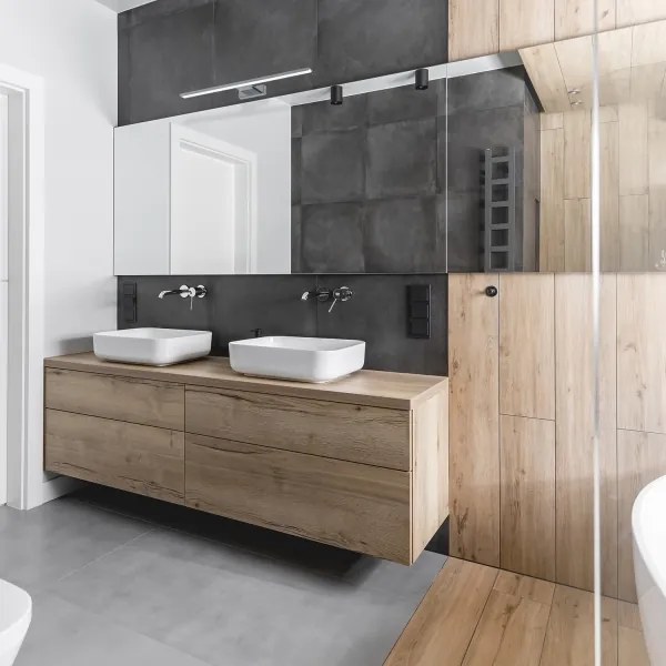 Corp de iluminat LED pentru oglindă de baie SHINE LED/13,8W/230V 60 cm IP44 crom lucios