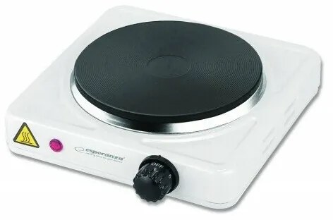 Plita electrica Esperanza Helens EKH003W 1000W 15.5 cm Alb