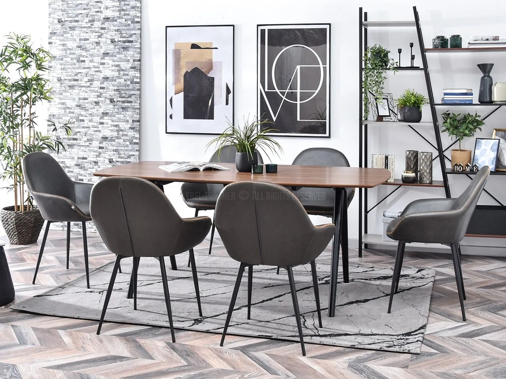 Scaun Gemer (gri + negru). Promo -10%. 1111067
