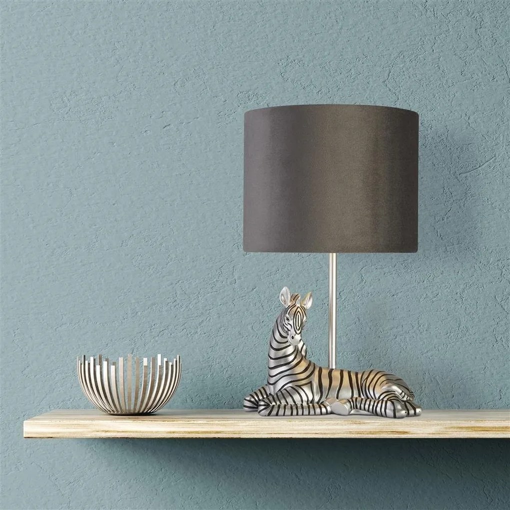 Veioza, Lampa de masa decorativa Zebra