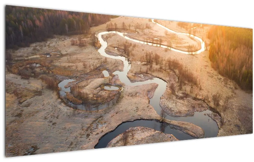 Tablou - Răsărit la Meander (120x50 cm)