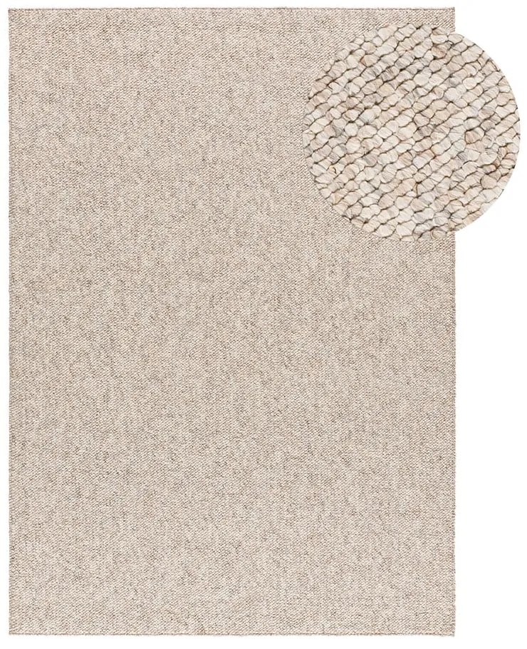 Covor crem 160x230 cm Petra Liso – Universal