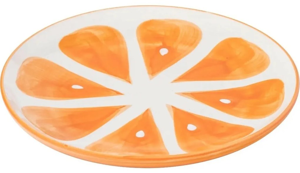 Altom Set de farfurii ceramice Tropicanaportocaliu 20 cm, 2 buc.