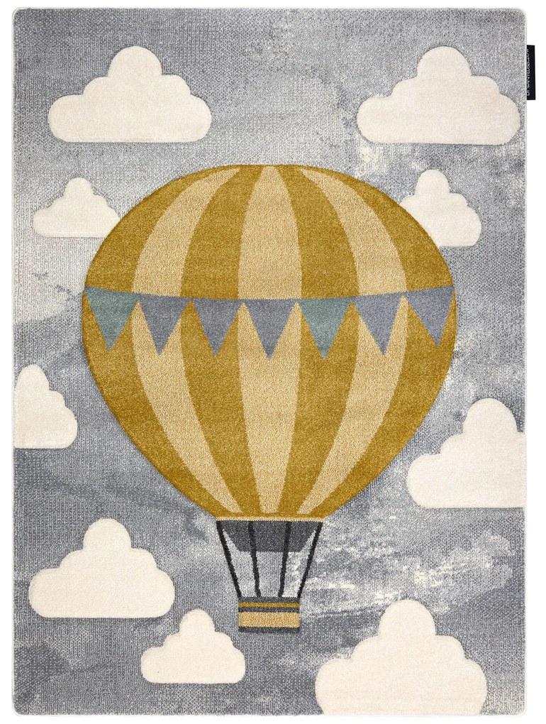 Covor PETIT BALLOON balon, nori gri