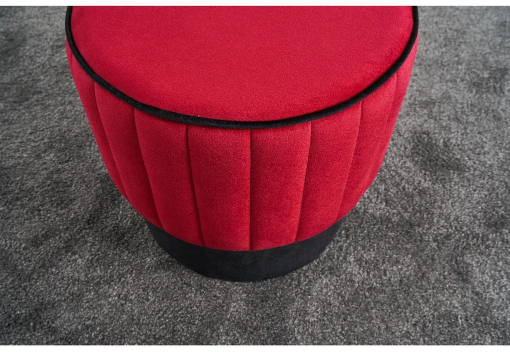 Taburete Dolphie (roșu + negru). 1107255