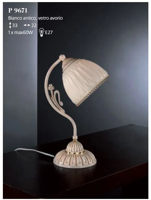 Lampa de masa realizata manual design italian 9671