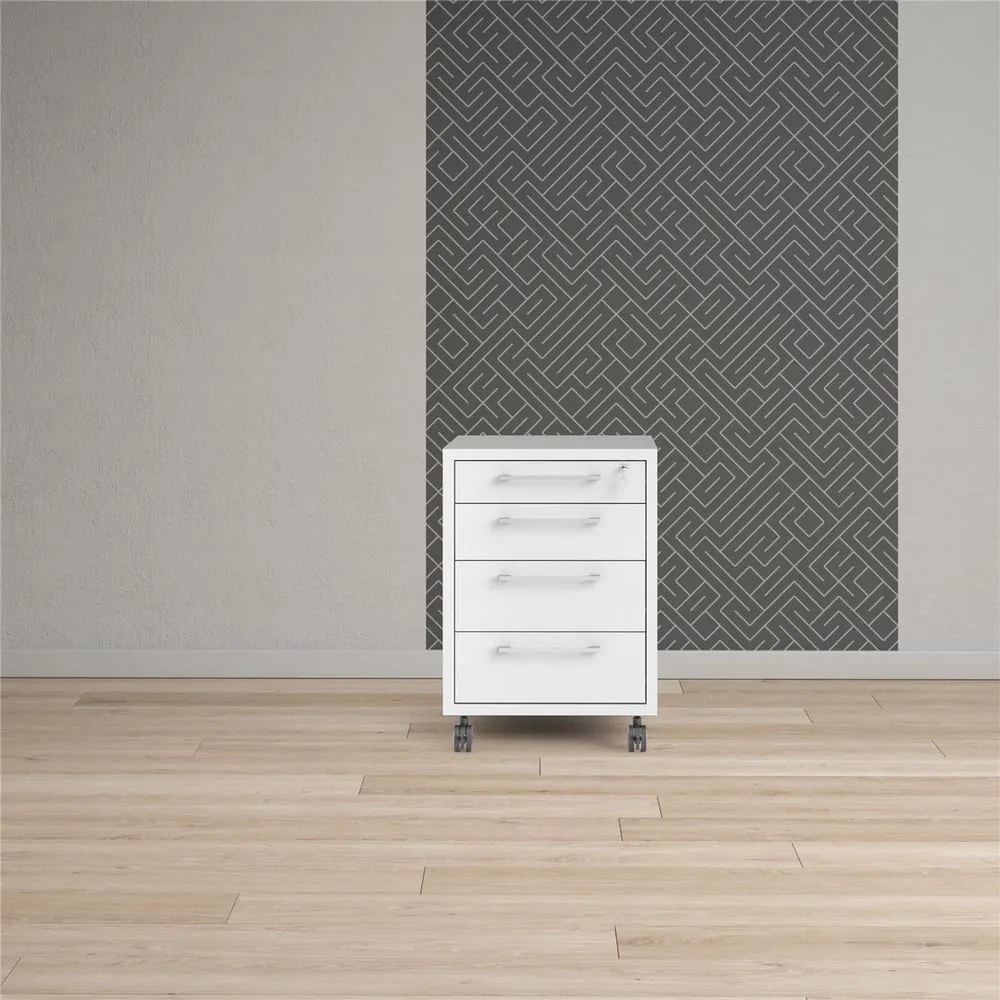 Dulap alb cu încuietoare 48x68 cm Prima – Tvilum