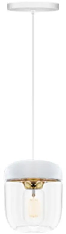 Abajur UMAGE Acorn, Ø 14 cm, alb-auriu