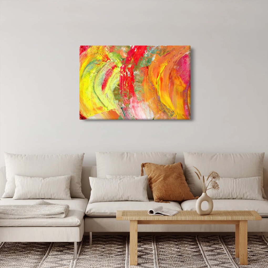 Tablou cu abstracție- pictura (90x60 cm)