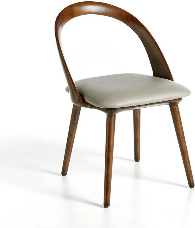 Scaun elegant design italian Banker AC-CH1512-NOGAL