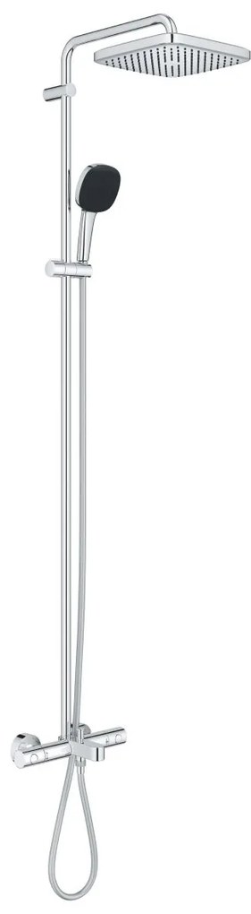 Grohe Vitalio Comfort set cada si dus perete cu termostat da StarLight Chrome 26984001