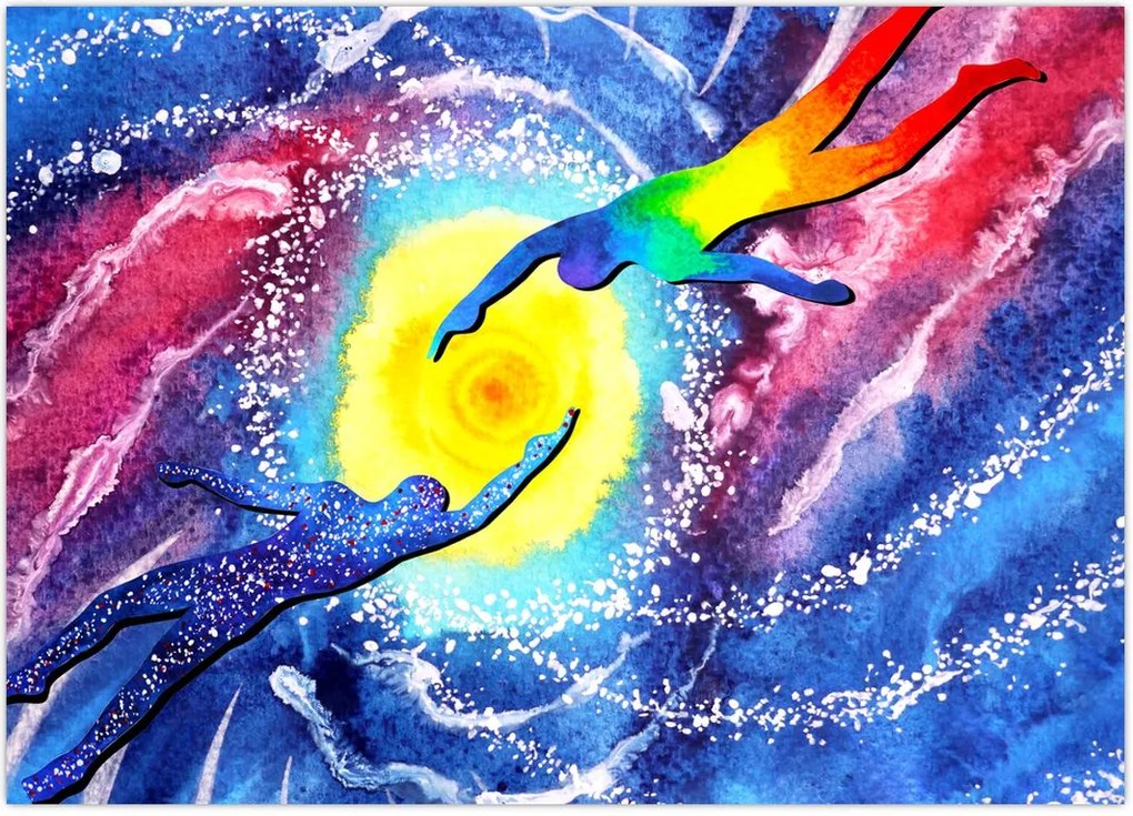 Tablou - Atingere (70x50 cm)