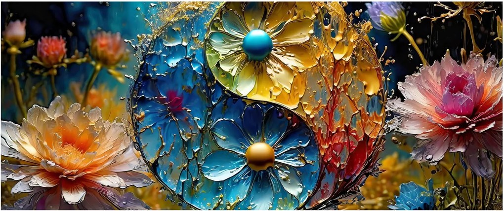 Tablou - Armonie și echilibru (120x50 cm)