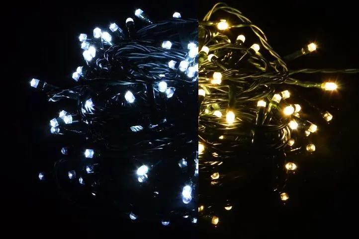 Lanț luminos de Crăciun-9,9m,100 LED ,9 funcții intermitente