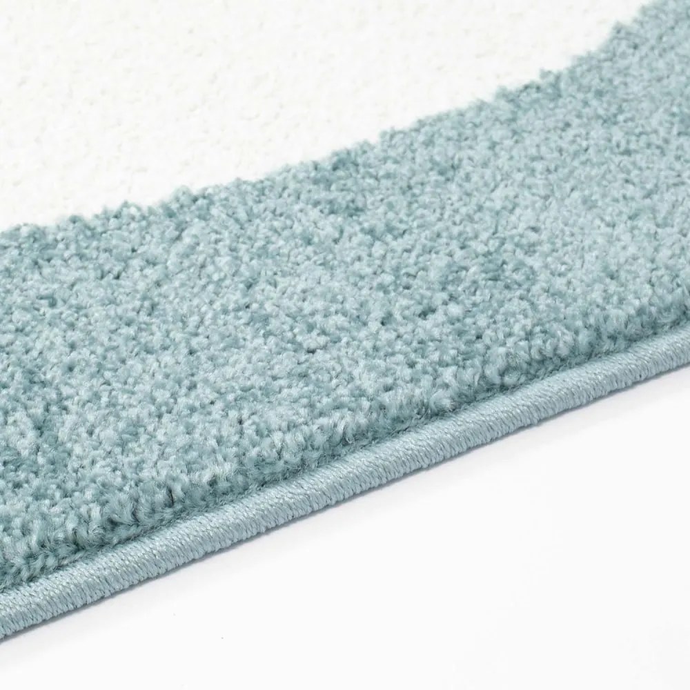 Covor albastru fermecător cu nor somnoros pentru copii Lăţime: 80 cm | Lungime: 150 cm