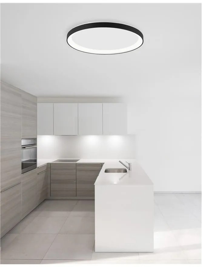 Plafoniera LED dimabila design circular PERTINO D-38cm