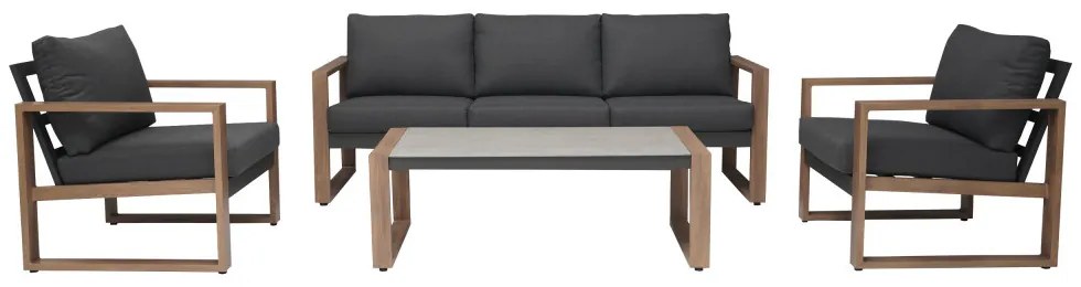 Set de mobilier de grădină din aluminiu Duisburg CS