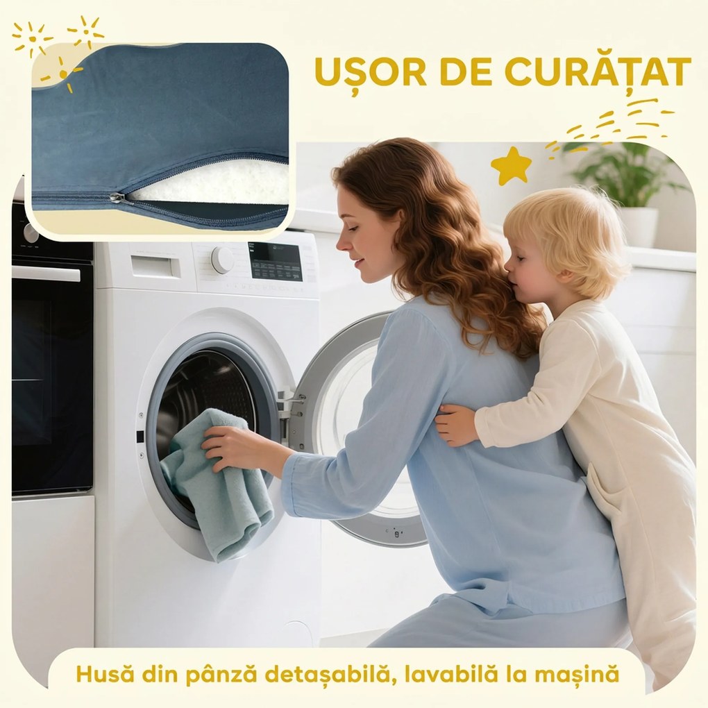AIYAPLAY Set 9 piese de Joacă Moale pentru Copii 3-6 ani | Aosom Romania