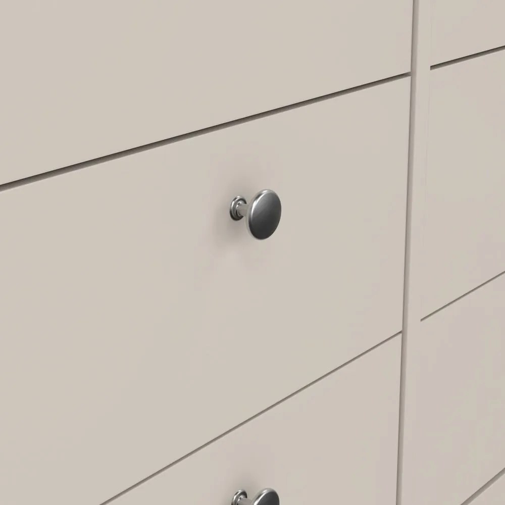 Comodă grej 159x80x38 cm Madrid – Tvilum