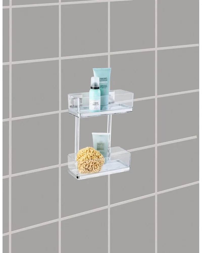 Etajeră Wenko cu sistem de prindere Vacuum-Loc, 14 x 25,5 cm