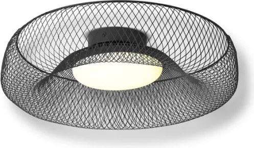 Osram - Plafonieră LED DECOR MESH, 18,5 W, 230 V, Ø 30 cm, negru