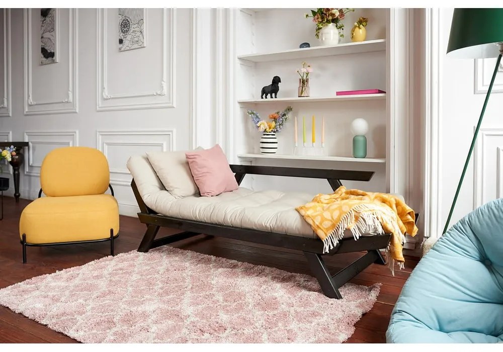 Canapea variabilă Karup Design Bebop Black/Beige
