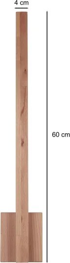 BRILAGI - Aplică de perete LED GARDALINE LED/90W/230V 60 cm stejar