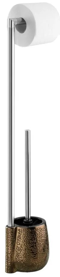 Suport pentru hârtie igienică maro din ceramică Marrakesh – Wenko