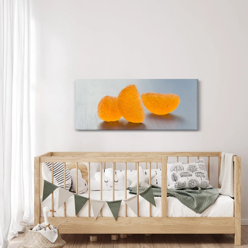 Tablou cu mandarine (120x50 cm)