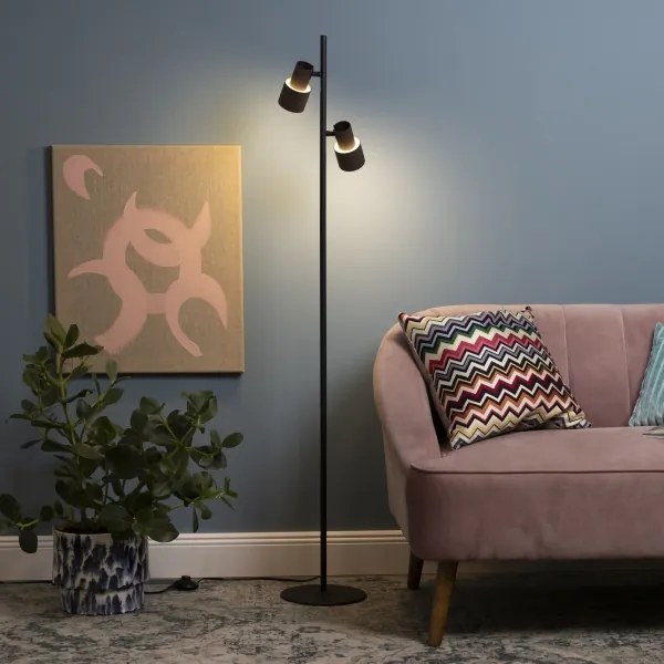 Lampadar Brilliant CADIZ 2xGU10/10W/230V bronz