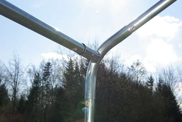 Cort pentru petreceri în grădină 4 × 3 m - prelată PVC 400 g