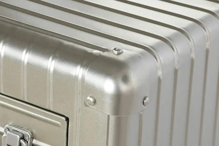 Bufet vintage din metal, "Silver"