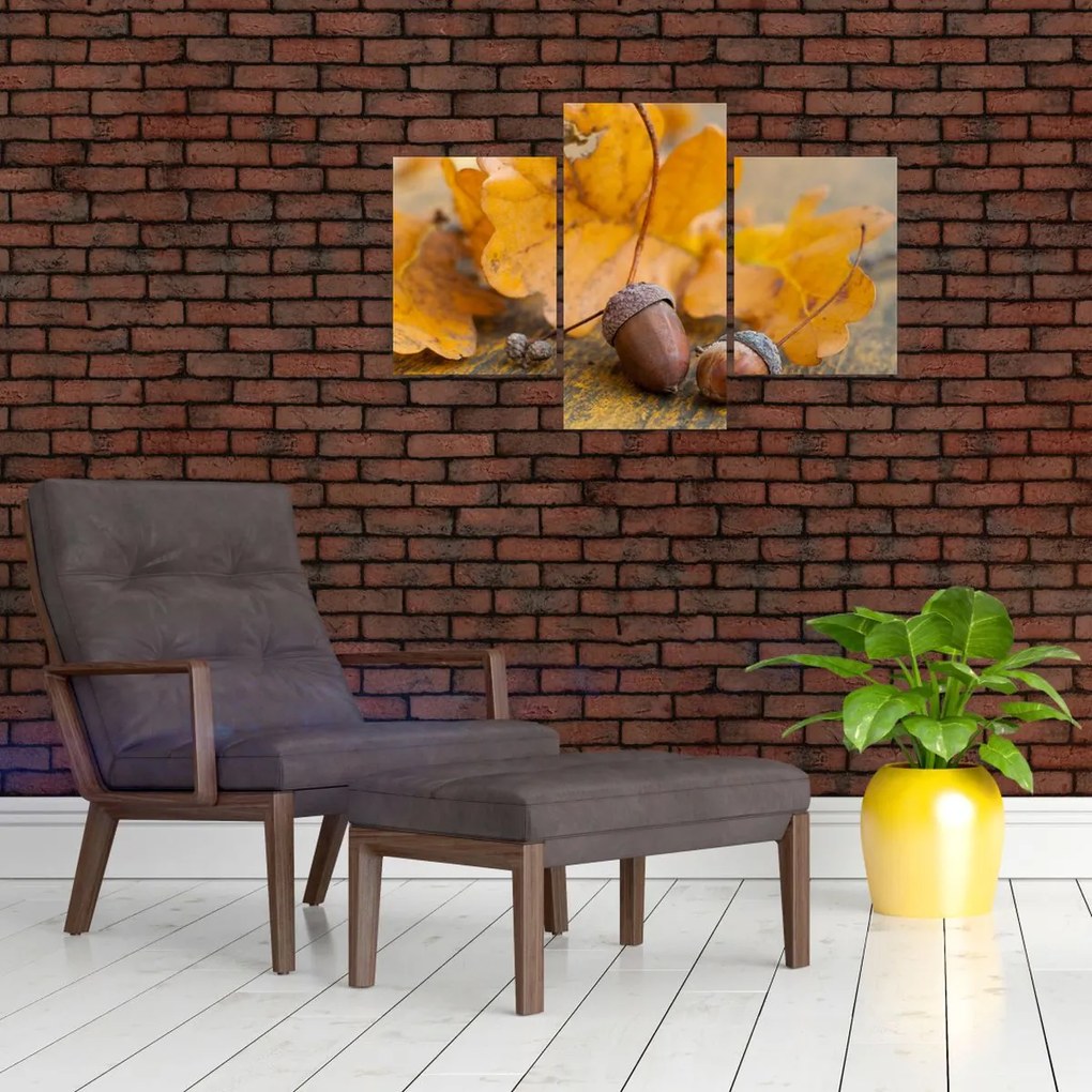 Tablou - Ghinde de toamnă (90x60 cm)