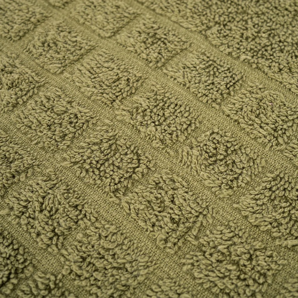 Prosop Soft verde măsliniu, 50 x 100 cm, 50 x 100 cm