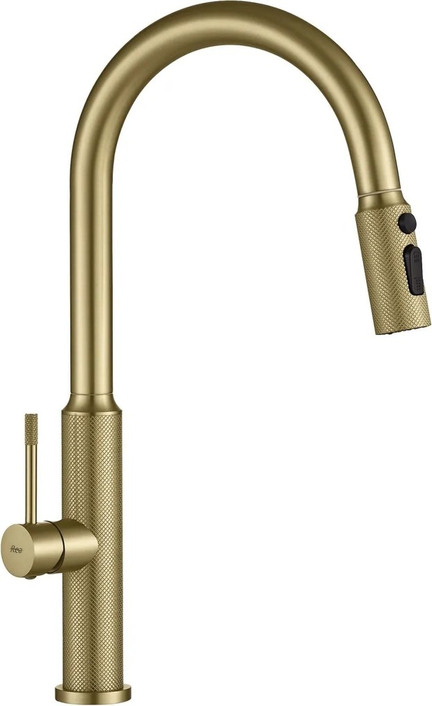 Baterie de bucătărie Rea Master Brush Gold