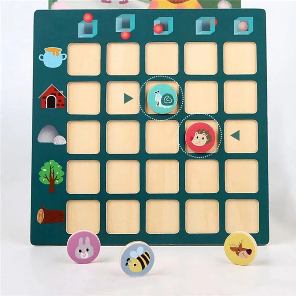 Unde este? Jucărie din lemn care ajută la orientarea spațială