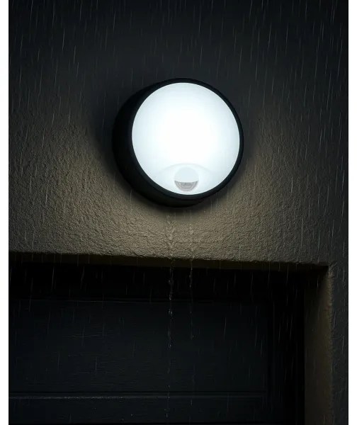 Aplica LED de exterior cu senzor de mișcare, 15/18/20W, 230V, IP65
