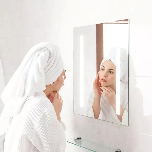 Oglindă LED încălzită retroiluminată LED/17W/230V IP44