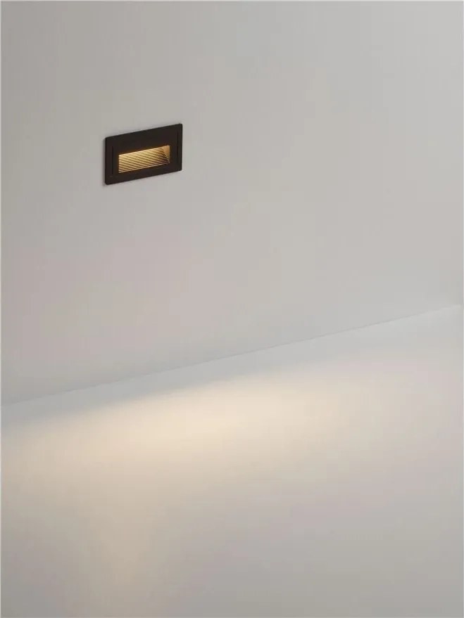 Spot incastrat lumina LED fatade, scari exterior MONO 3W