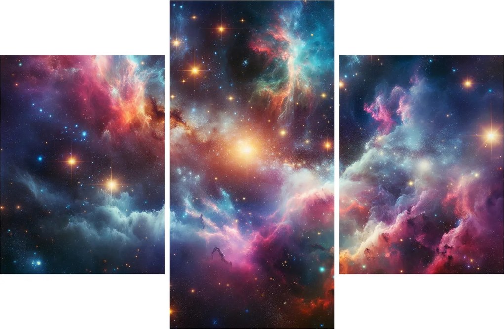 Tablou - Univers întunecat (90x60 cm)
