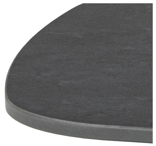 Măsuță de cafea neagră cu blat ceramic 60x120 cm Caracas – Actona