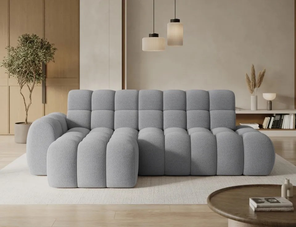 Coltar tapitat, 283x98x165 cm, Ceedro LT, Eltap (Culoare: Gri antracit / Calmora 05)