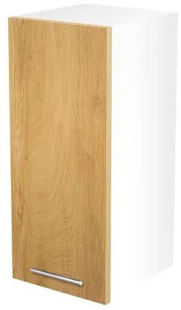 Dulap superior de bucătărie Verlene (Lemn natural + Alb). 1048684