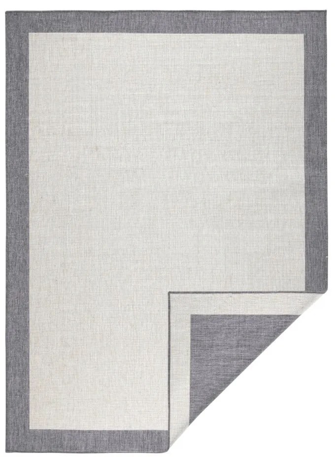 Covor adecvat pentru exterior NORTHRUGS Panama, 160 x 230 cm, gri-crem