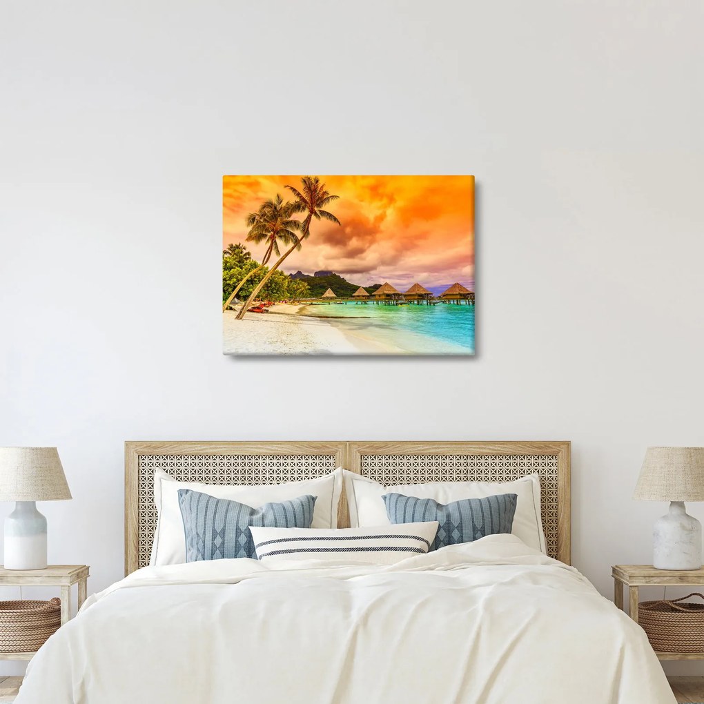 Tablou - Insula Bora Bora (70x50 cm)