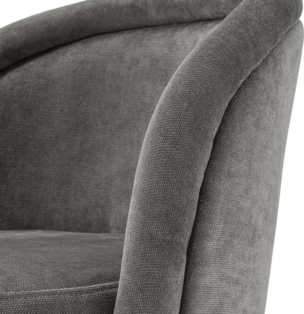 Set de 2 scaune design LUX Chloe, gri 114528 HZ