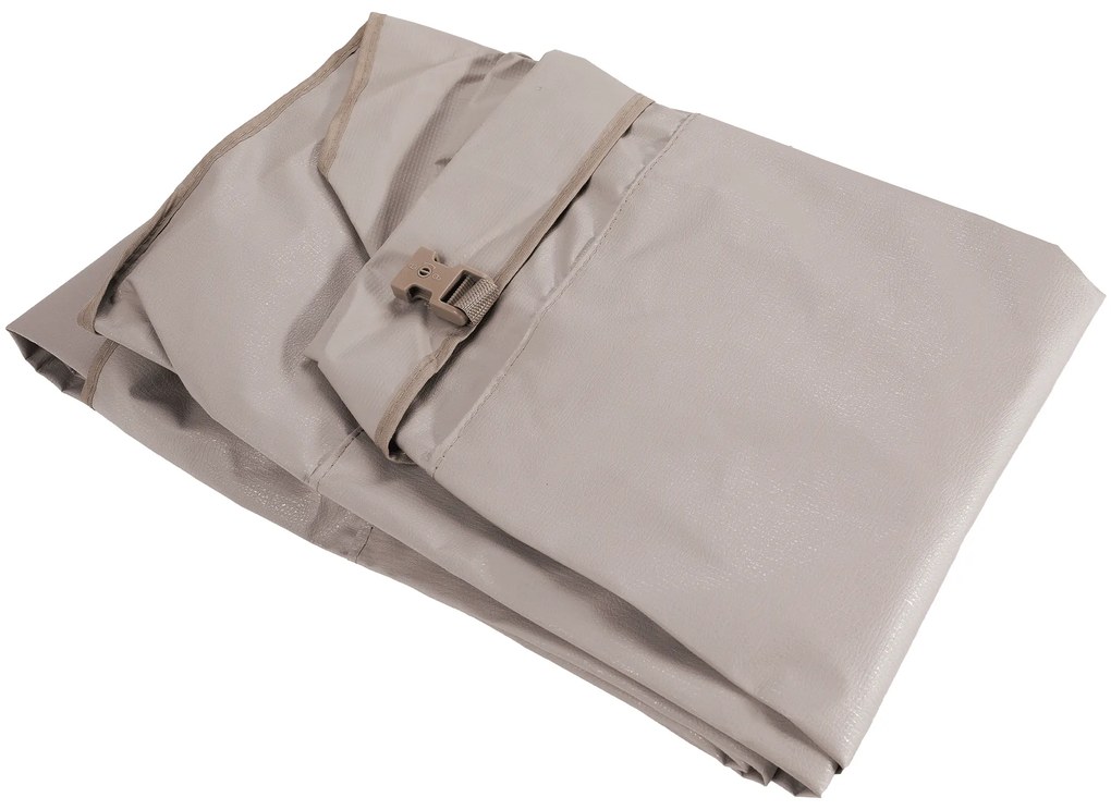 Cada cu hidromasaj gonflabil, gri maroniu Taupe/alb, 4-6 pers., 910 l, KAMINO NEW TYP 4
