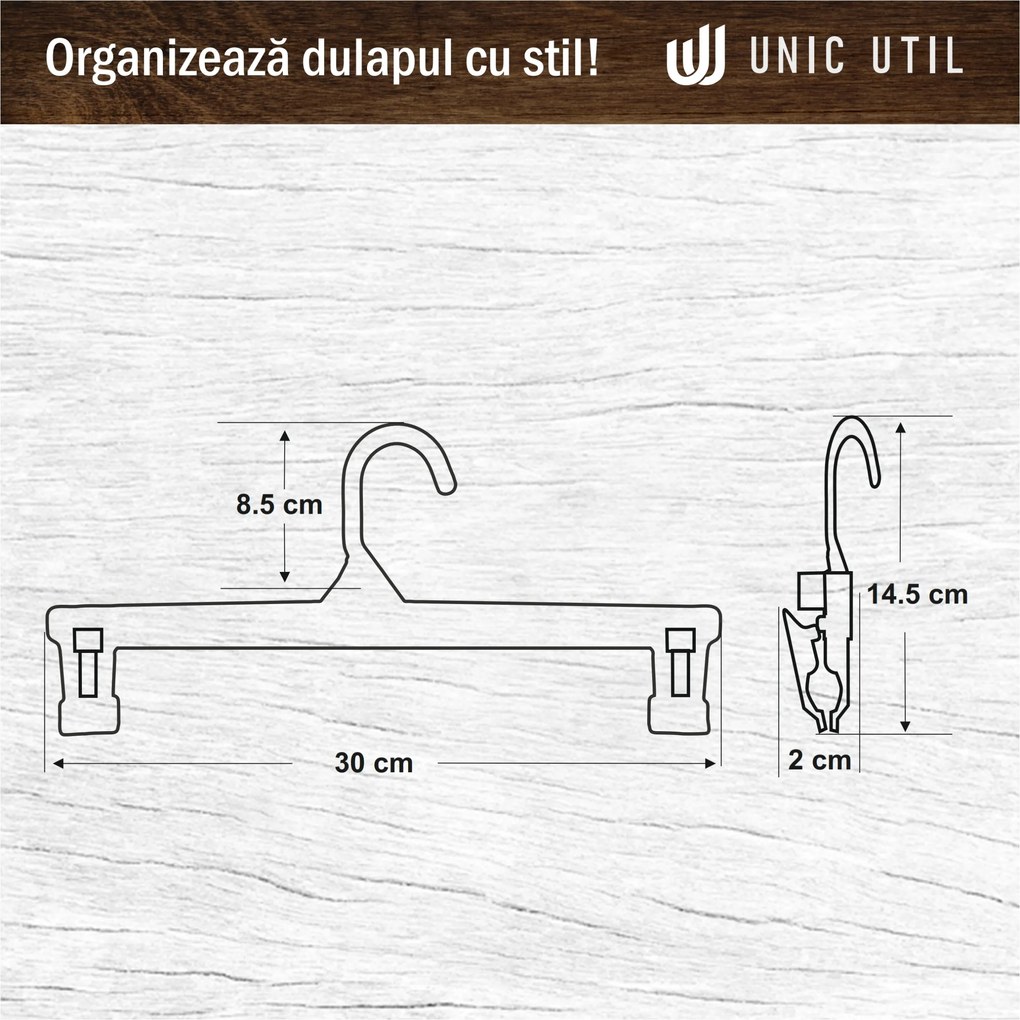Umerase Pantaloni , Slim Guard, UnicUtil, Alb, UUUM66