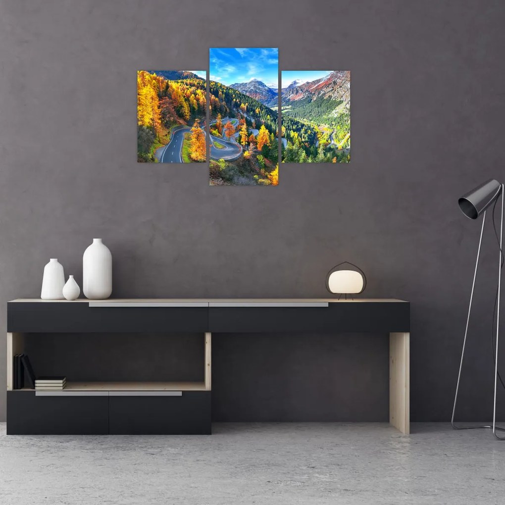 Tablou - Trecătoarea Malay Pass (90x60 cm)